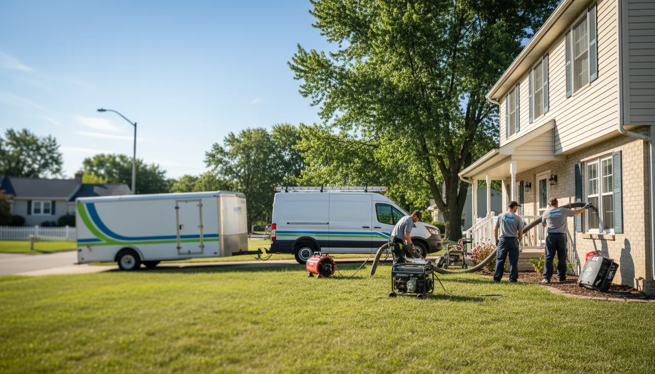 Flooded Basement Restoration And Cleanup With Repair in Decatur, NE near me